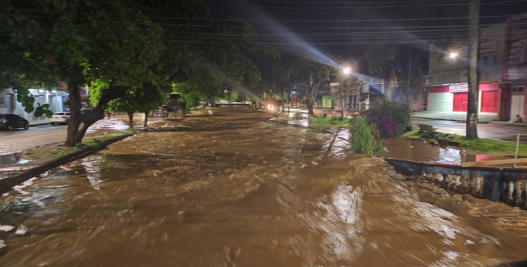 Chuvas na Bahia deixam 355 desabrigados e 6.802 desalojados; entre Monte Santo e Euclides da Cunha, água invadiu a pista na BA-220