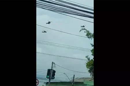 Em Manaus, bolsonaristas avistam helicópteros no céu e se iludem: “começou!” (vídeo)