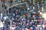 Protesto contra pedágio em Vitória tem confronto com a polícia
