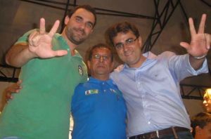 Adolfo Neto, Sóstenes Nascimento e Luiz Vicente