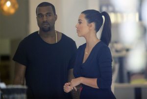 Kanye West e Kim Kardashian estão juntos desde o ano passado