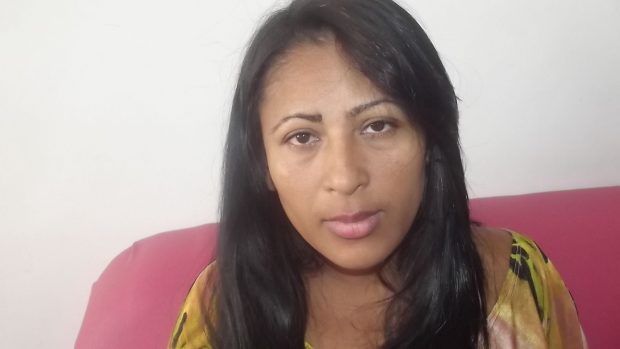 Carla Patrícia Pinheiro, irmã de Margareth