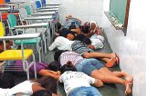 Estudante retoma rotina de guerrilha urbana
