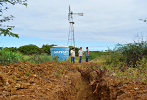 construção de sistemas de abastecimento de água