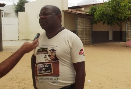Diretor regional do sindicato, Antônio Carlos Souza