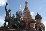 Entre São Basílio e Lenin na Praça Vermelha de Moscou