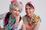 Maitê Proença e Clarisse Derzié Luz celebram a terceira idade no palco