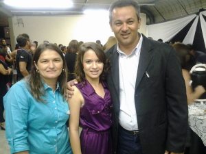 Robson Patricio e Rana Amorim