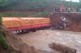 Mais outra cratera se abre em estrada na Bahia causando a morte de três pessoas