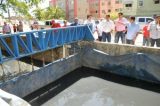 Prefeito vistoria uso de nova tecnologia para limpeza de canais