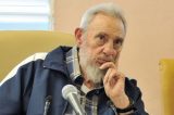 Lider cubano Fidel Castro reaparece em público depois de nove meses
