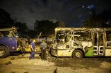 Ônibus incendiado em São Paulo