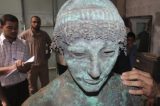 Estátua do deus Apolo é encontrada na Faixa de Gaza