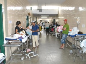 corredor de hospital