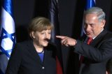 Netanyahu põe ‘bigode de Hitler’ em Merkel