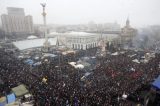 Protesto reúne 70 mil opositores ucranianos no centro de Kiev