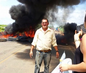 bené marques presente manifestação