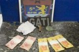 Policiais militares de Petrolina prendem duas pessoas com droga escondida em fralda de bebê