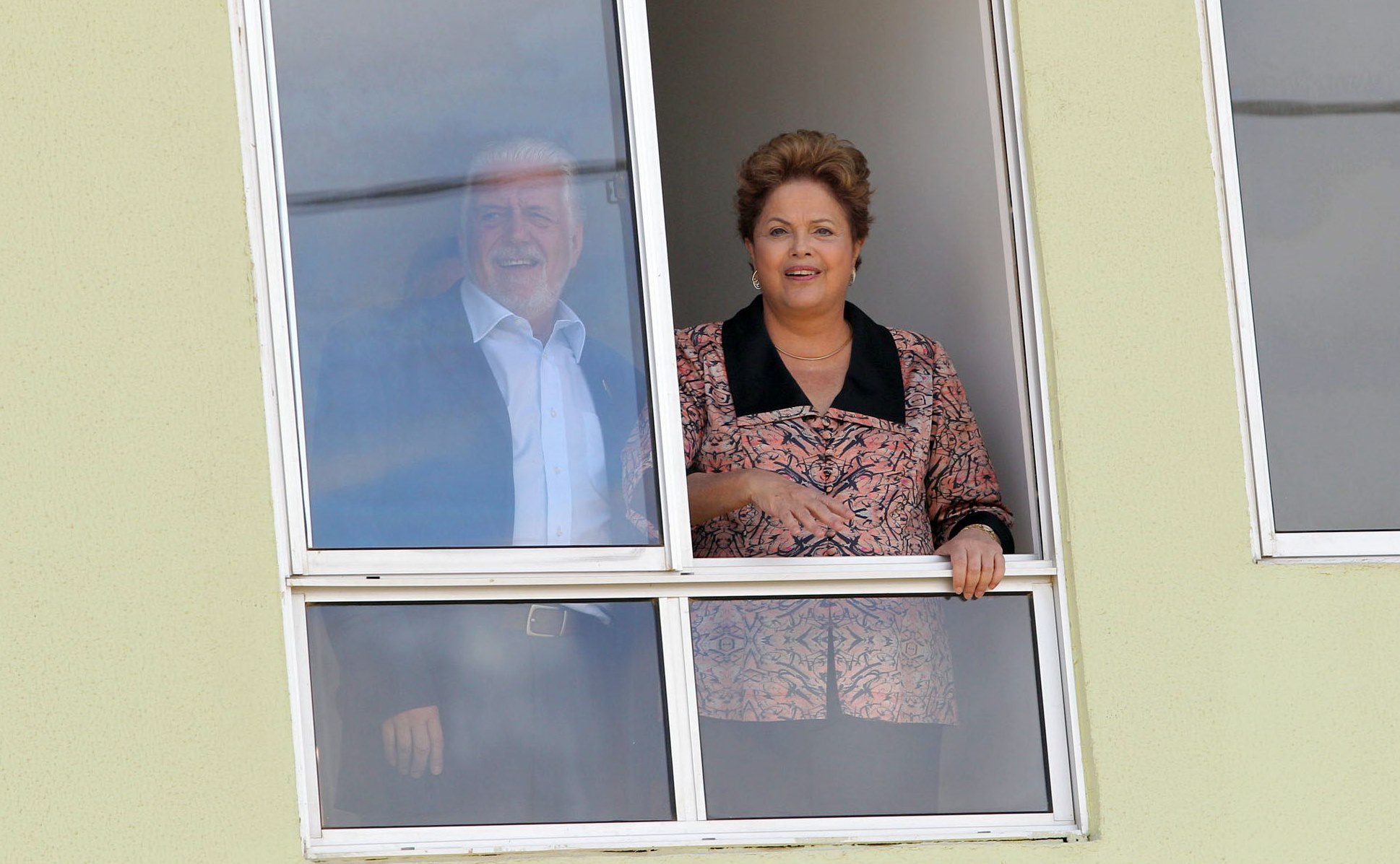 Governador Jaques Wagner e a Presidenta, Dilma Rousseff, entregam unidades habitacionais no município de Vitória da Conquista.Foto: Haroldo Abrantes/GOVBA