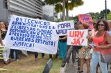 Servidores estaduais protestam contra o governo baiano