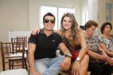 Mirella Santos exibe barriguinha em desfile de moda infantil