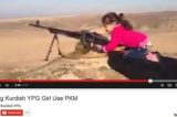 Vídeo de menina com metralhadora gera debate sobre propaganda de guerrilha