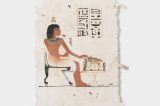 Pintura egípcia de 3 400 anos vai a leilão em Paris