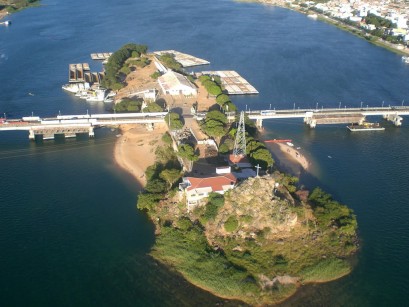 rio sao francisco ilha aerea