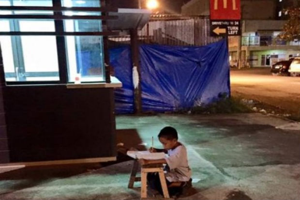 daniel cabrera estudante 9 anos