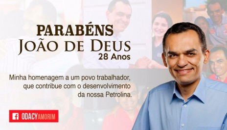 joao de deus homenagem