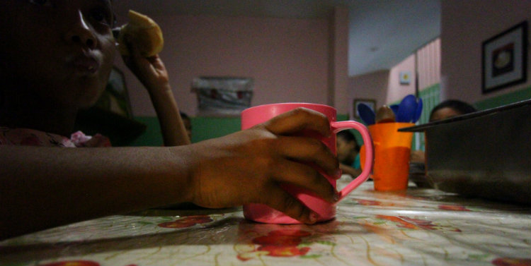 sala de aula sem alimentacao