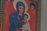 Lábios da Virgem Maria em pintura ‘se movem’ durante Pai Nosso