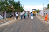 Pavimentação da Rua 8 do bairro Itaberaba é iniciada