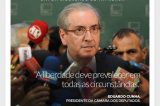 Supremo nega pedido para suspender ação penal em que Eduardo Cunha é citado