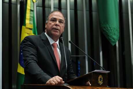 Plenário do Senado durante sessão extraordinária. Em discurso, senador Fernando Bezerra Coelho (PSB-PE). Foto: Geraldo Magela/Agência Senado