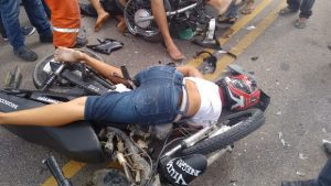 acidente de moto