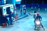 Vigilante sofre tentativa de homicídio em posto de combustível; Vídeo