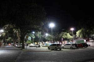 catedral praça noite