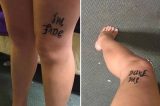 Mulher faz tatuagem para ajudar na luta contra a depressão