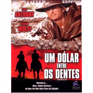 um dolar entre os dentes