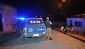 viatura a noite em salvador