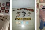 75ª CIPM apreende armas de fogo e munição com tio de suspeito de homicídio no Alto do Alencar