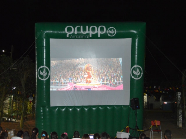 cinema no mato