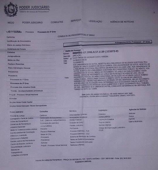 documento tjpe