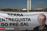 Petroleiros protestam contra projetos de “entreguismo” do PSDB