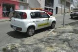 Viatura é flagrada em local proibido