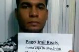 Desesperado, homem oferece R$ 1 mil por emprego
