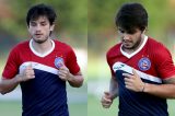 ‘Gêmeos’, João Paulo e Tiago Real confundem até os parentes durante jogos do Bahia