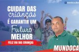 Mundoca deseja Feliz Dia das Crianças