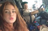 Marina Ruy Barbosa posa com Stênio Garcia e seguidores não perdoam: “Manda ele parar de postar nudes”